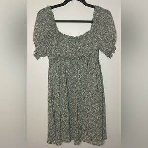 Storia Floral Green Dress